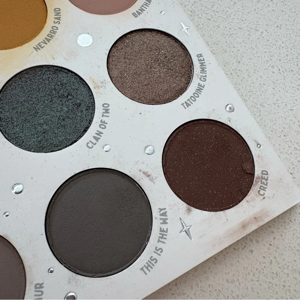 ColourPop Star Wars Mandalorian Eyeshadow Palette